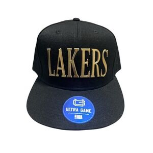 NBA Los Angeles Lakers Adjustable Snapback Hat- Ultra Game - BRAND NEW!